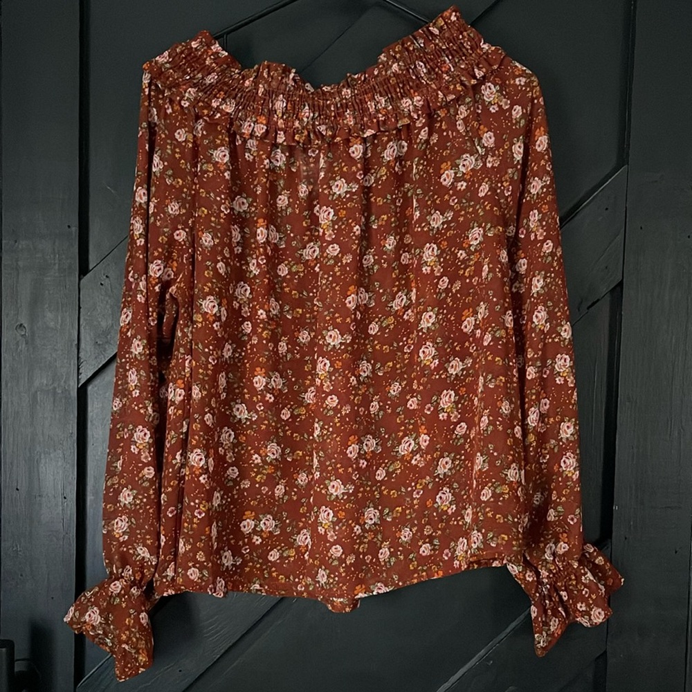 Off the shoulder top